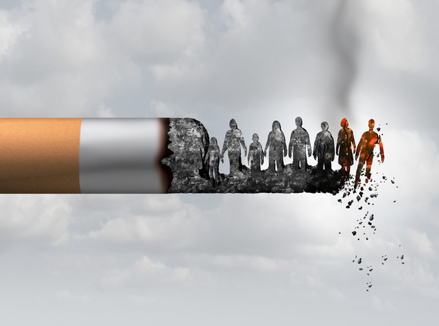 Hút thuốc lá gây ra hàng triệu ca tử vong mỗi năm